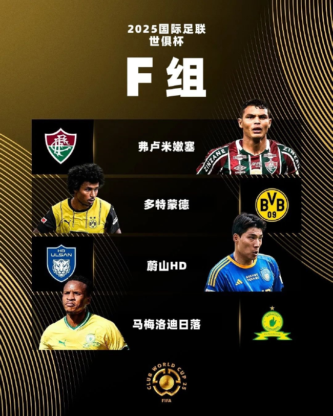 多特蒙德身价4.5亿碾压F组 弗卢米嫩塞蒂亚戈·席尔瓦坐镇争头名