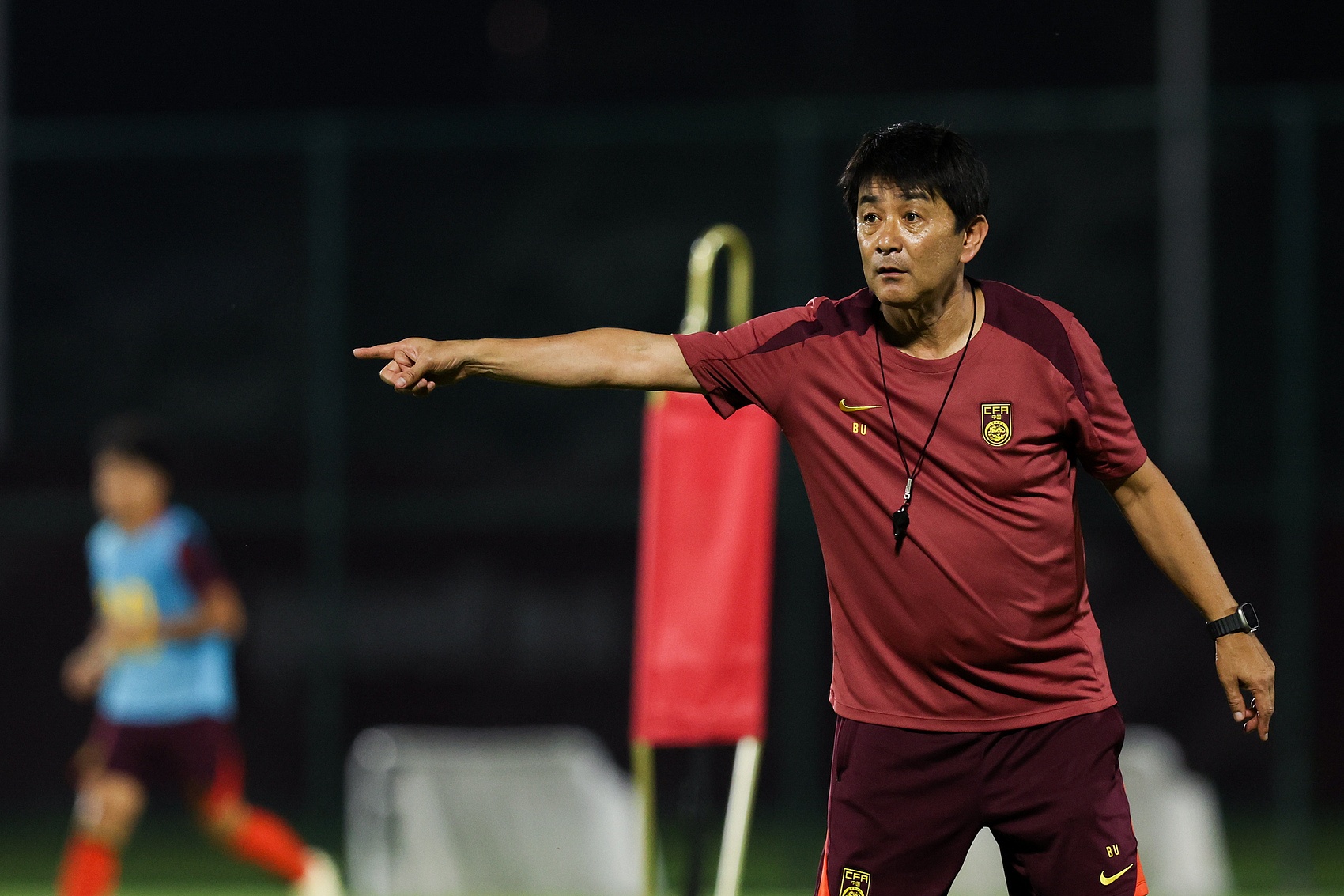 U17国足决赛2-3日本 浮嶋敏上半场战术自废武功