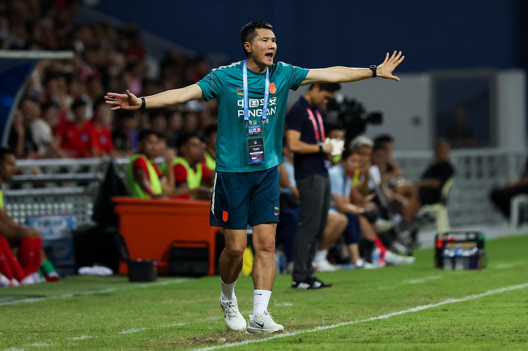 国足0-0泰国遭扣0.04分,武磊百场纪念日邵佳一主场首秀憾平